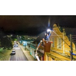 Cocel e Prefeitura de Campo Largo iniciam nova etapa de instalação de luminárias led